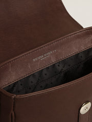 Golden Goose Women's Francis Bag small in dark brown leather