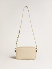 Golden Goose Star Bag in butter-colored hammered leather with Swarovski crystal star