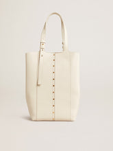 Golden Goose 24/7 Bag North South in butter-colored leather with adjustable handles