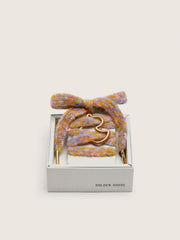Golden Goose Skins multicolor wool laces with duck-shaped snap hook