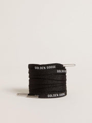 Golden Goose Black cotton laces