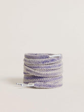 Golden Goose Worn-purple cotton laces with logoed aglet