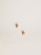 Golden Goose Women's stud earrings in antique gold color