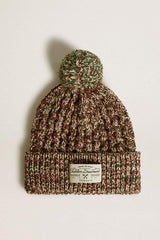 Golden Goose Multicolored wool beanie with pompom