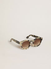 Golden Goose Cameron-style sunglasses with a tortoiseshell pattern