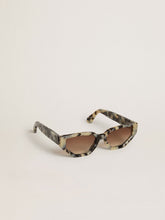 Golden Goose Jackie square sunglasses with tortoiseshell pattern