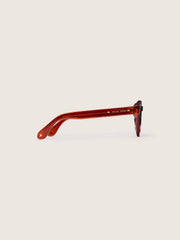Golden Goose Cameron Panthos sunglasses with honey frame, precious stones and blue lenses