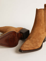 Golden Goose Debbie brown suede boots