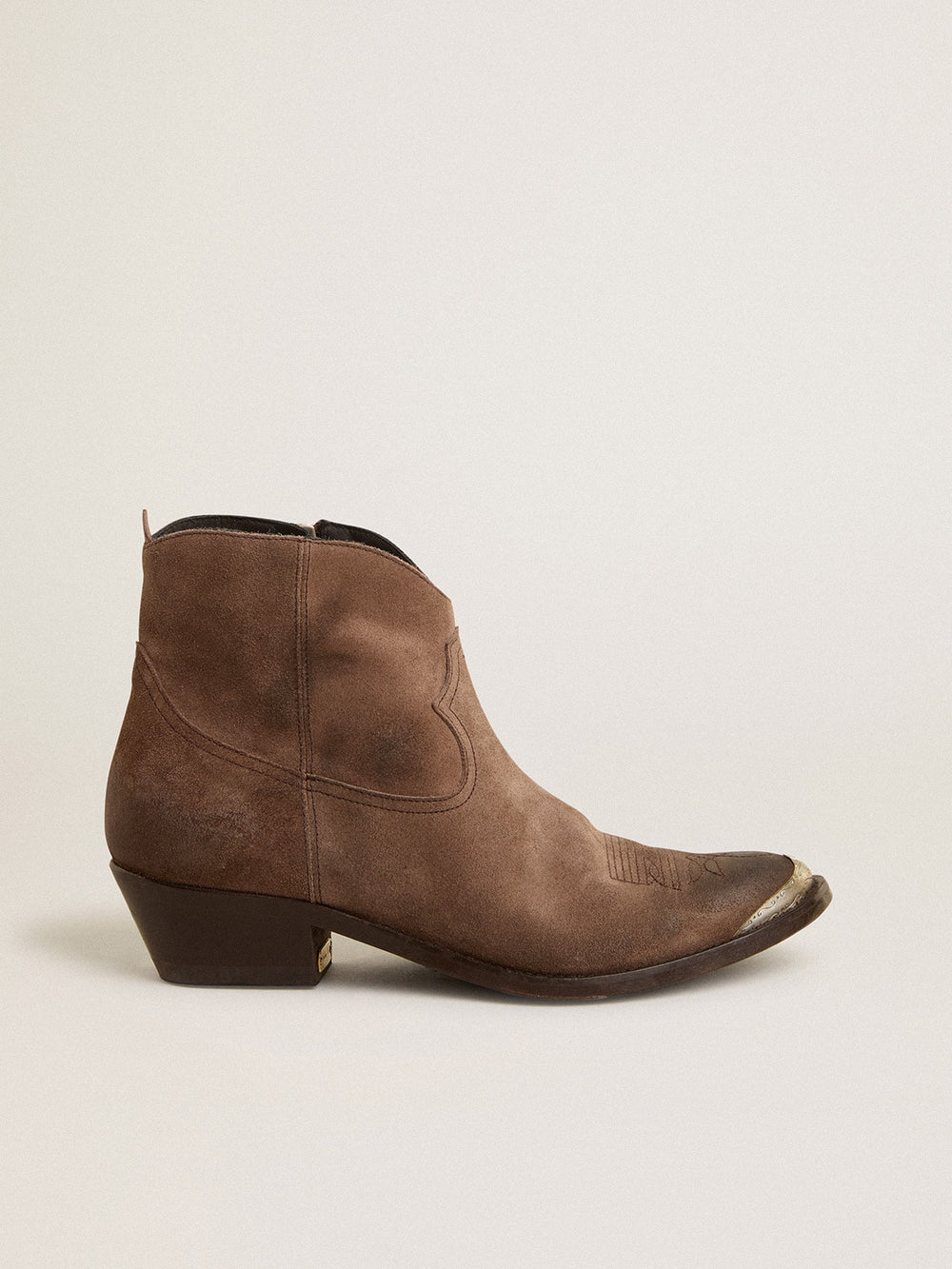 Golden Goose Young ankle boots in dark brown suede