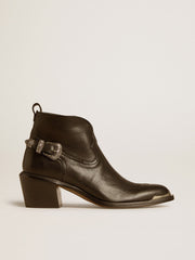 Golden Goose Patty ankle boots in black leather
