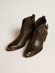 Golden Goose Patty ankle boots in black leather