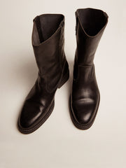 Golden Goose Biker boots in black leather