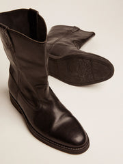 Golden Goose Biker boots in black leather
