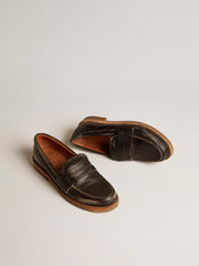Golden Goose Women's Jerry loafer in black leather