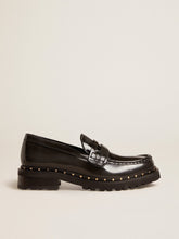 Golden Goose Women’s chunky loafers in studded black leather