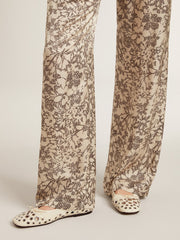 Golden Goose Amy ballet flats in white nappa leather with silver colored studs