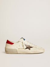 Golden Goose Men's Super-Star LTD in nappa with metallic star and nubuck heel tab