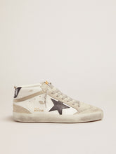Golden Goose Men's Mid Star white with black star
