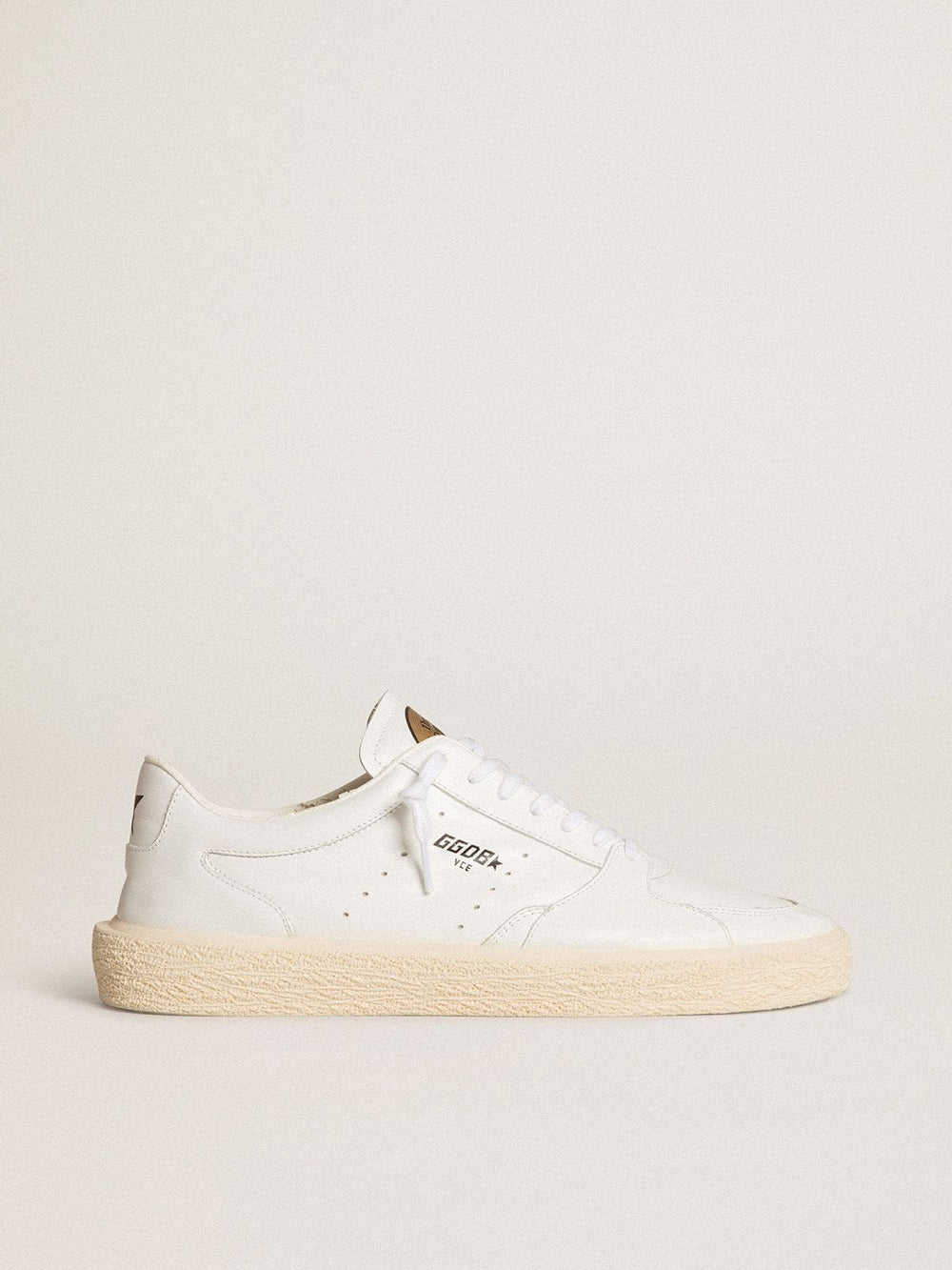 Golden Goose Men's Tenth Star in white leather
