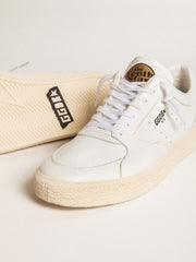 Golden Goose Men's Tenth Star in white leather
