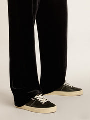 Golden Goose Men’s Soul Star in black bio-based nappa