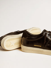 Golden Goose Men's Matchstar in black leather with black suede heel tab