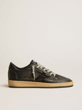Golden Goose Men’s Ball Star in black nappa with suede star and nappa heel tab