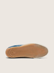 Golden Goose Men's True-Star in teal suede with black star and cream heel tab