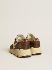Golden Goose Running Sole in nylon and leather with TPU star and nubuck heel tab