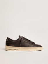Golden Goose Men's Stardan in total black leather