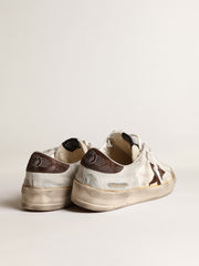 Golden Goose Men’s Stardan in nappa and pony skin with brown suede star