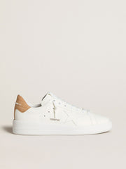 Golden Goose Men's Purestar with leather star and croc-print leather heel tab