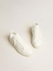 Golden Goose Men’s bio-based Purestar with white star and mirror-effect heel tab
