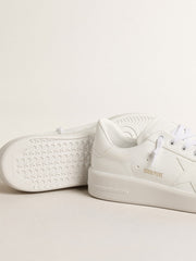 Golden Goose Men’s bio-based Purestar with white star and heel tab