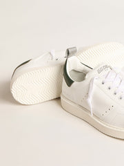 Golden Goose Bio-based Starter with green leather heel tab