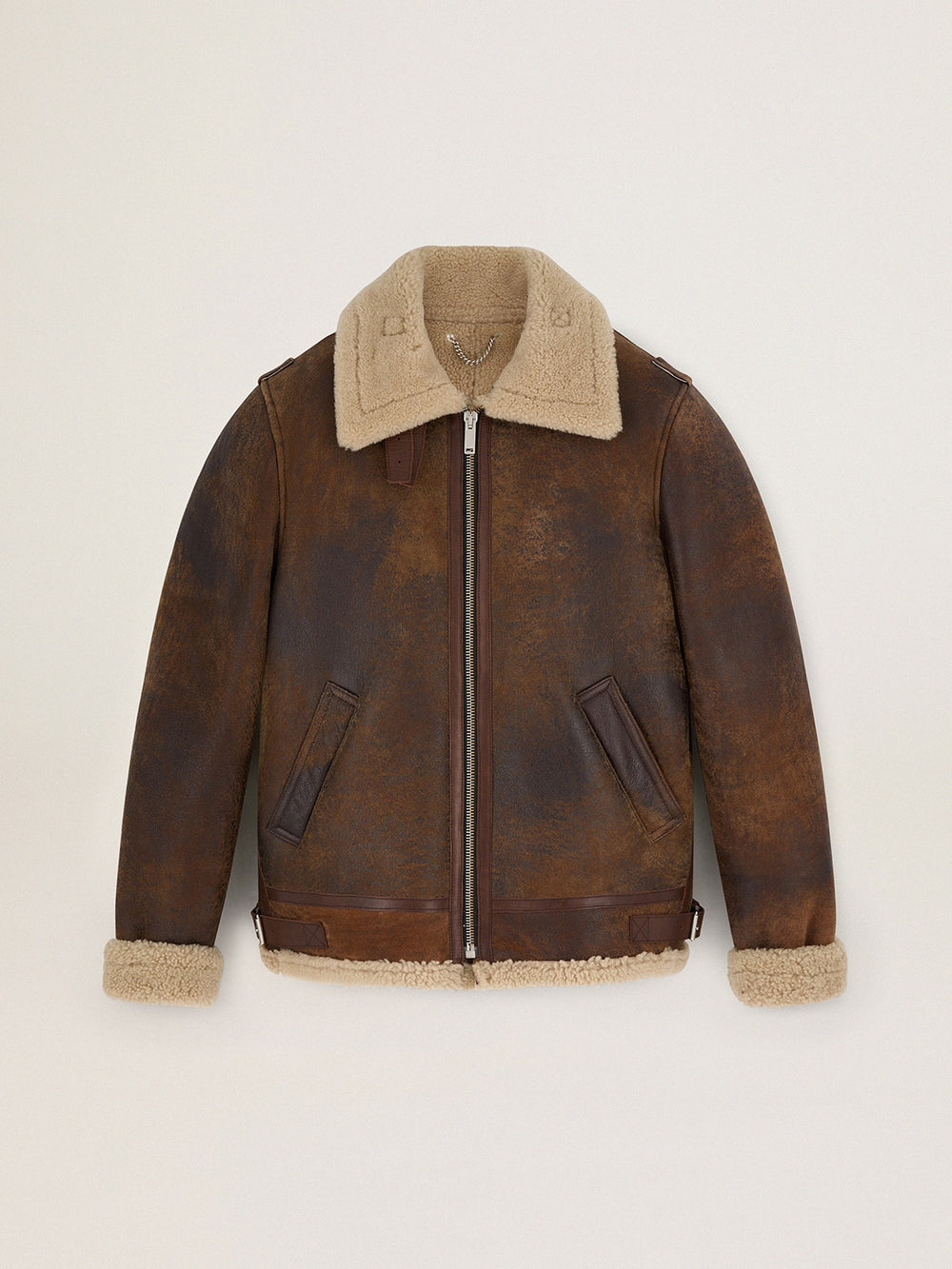 Golden Goose Journey Collection Arvel shearling jacket