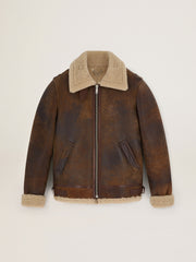 Golden Goose Journey Collection Arvel shearling jacket