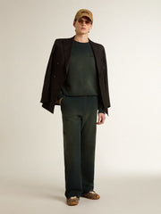 Golden Goose Men’s black double-breasted blazer with button fastening