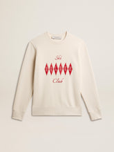 Golden Goose Men's cotton crew-neck sweatshirt with embroidered lettering