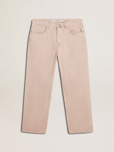Golden Goose Men's pink dyed jeans