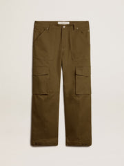 Golden Goose Olive green cargo pants
