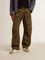 Golden Goose Olive green cargo pants