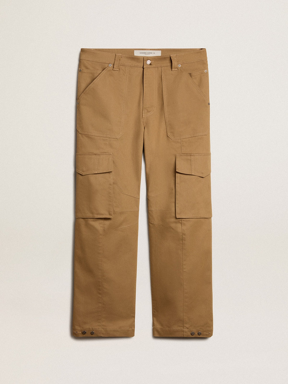 Golden Goose Beige khaki cargo pants