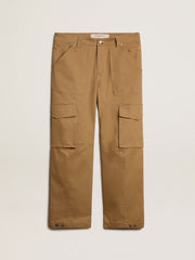 Golden Goose Beige khaki cargo pants