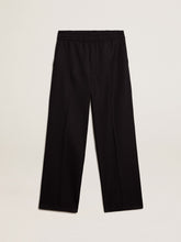 Golden Goose Men’s joggers in dark blue wool