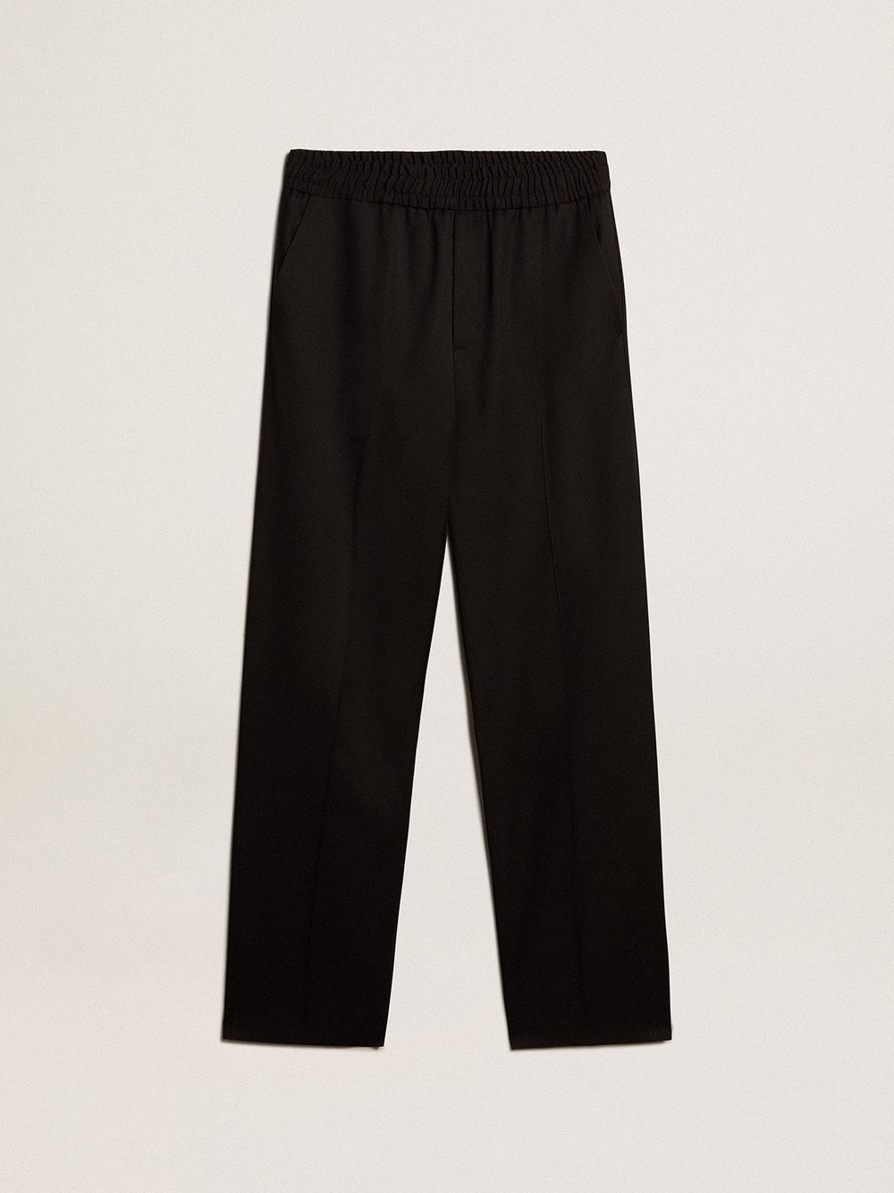 Golden Goose Men’s joggers in black wool