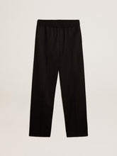 Golden Goose Men’s joggers in black wool