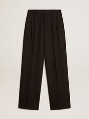Golden Goose Black wool and viscose blend pants