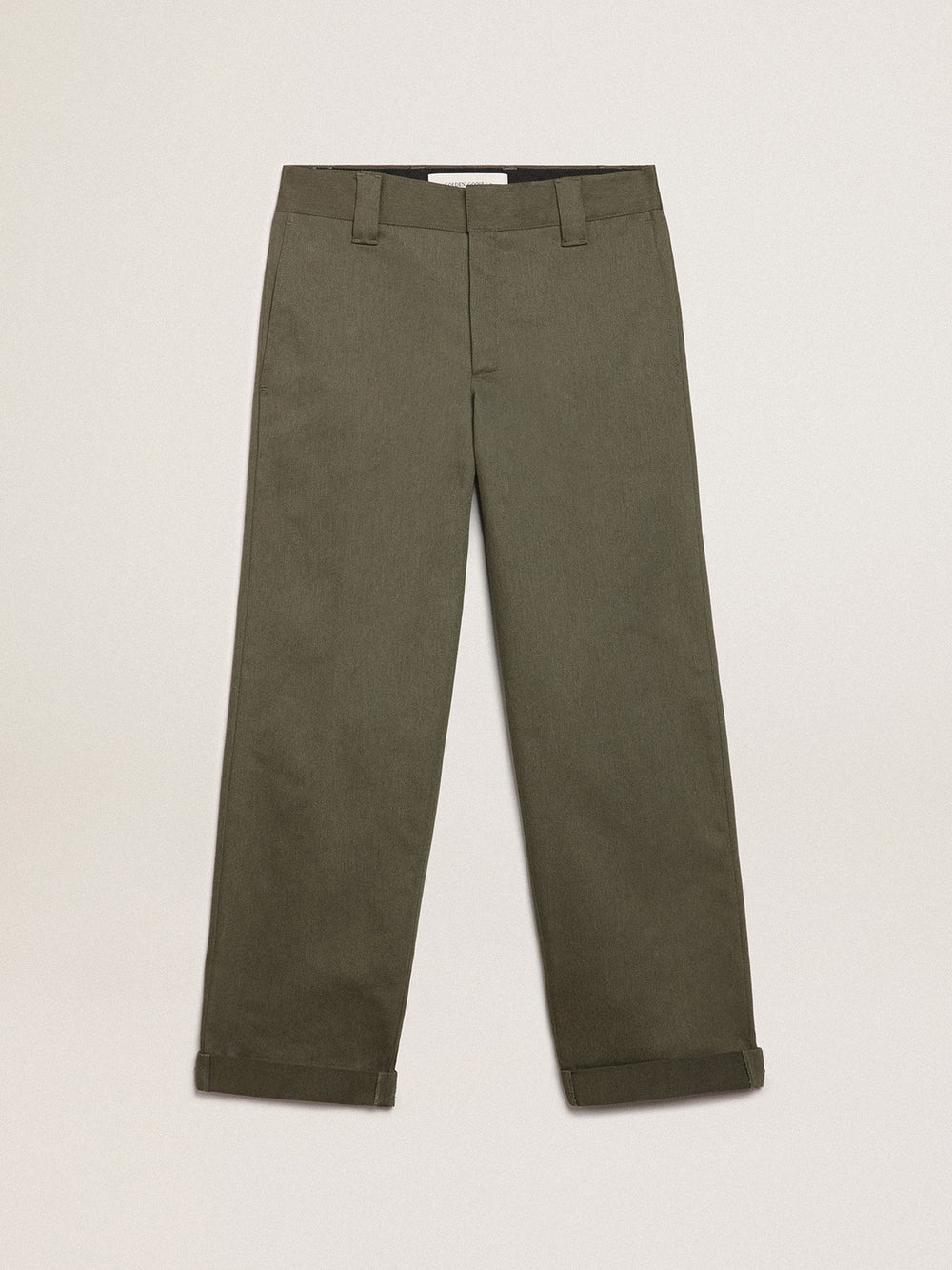 Golden Goose Military-green Golden Collection chinos