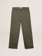 Golden Goose Military-green Golden Collection chinos